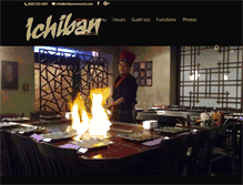 Tablet Screenshot of ichibanconcord.com